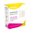 Bpositive Bandage Elastic Crepe,Pack of 12 - All Sizes