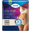 Tena Discreet High Waist Incontinence Underwear (Creme - Medium - Large)