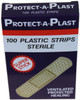 Dressings Strips Plastic 1.9x7.2cm Box of 100