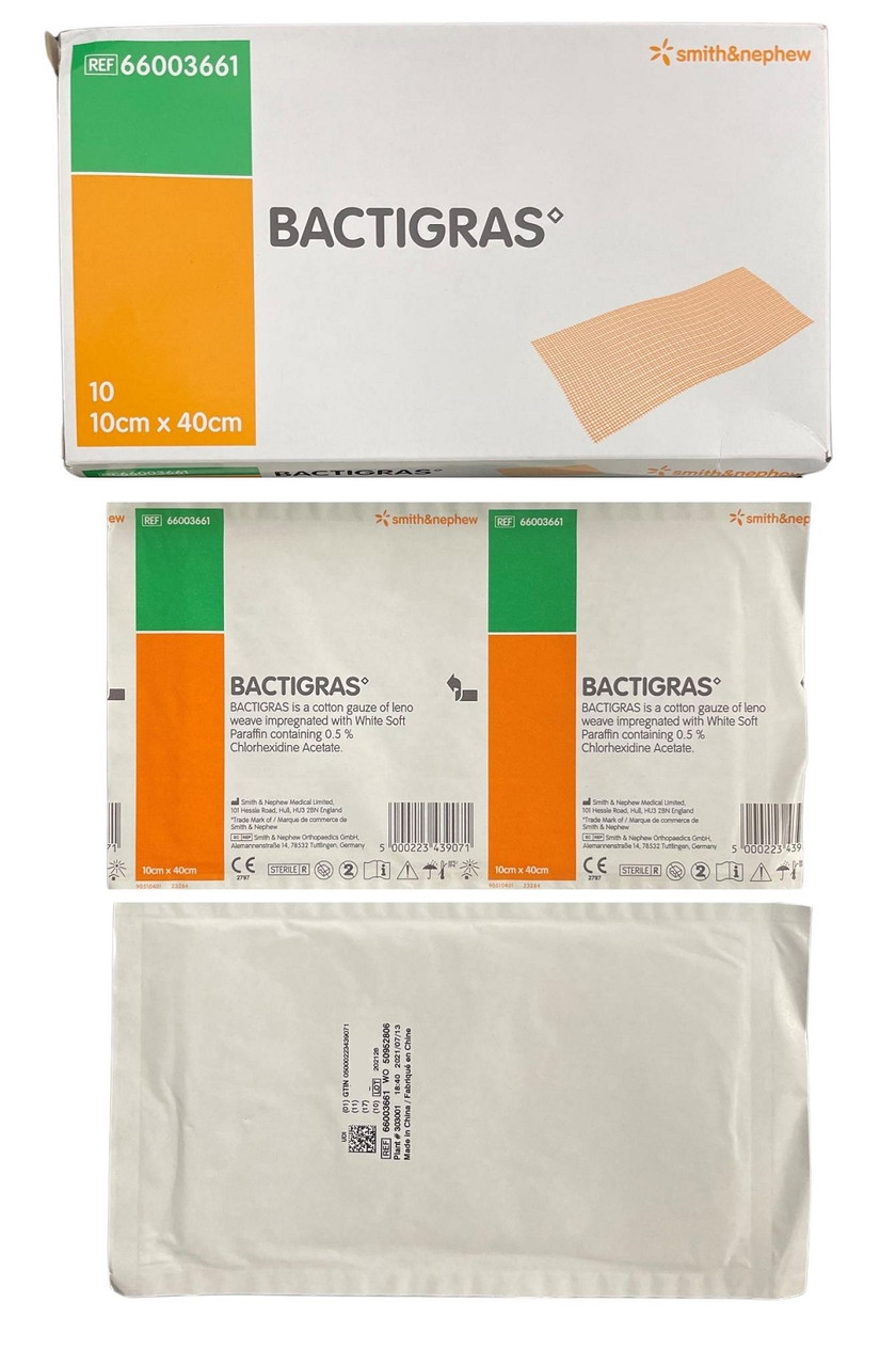Bactigras Dressing Burns Scalds Cuts Abrasions First Aid | 10x10cm | eBay