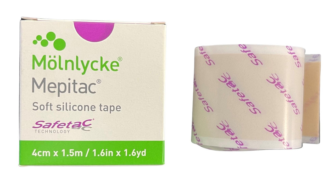 Molnlycke Mepitac - Soft Silicone Tape
