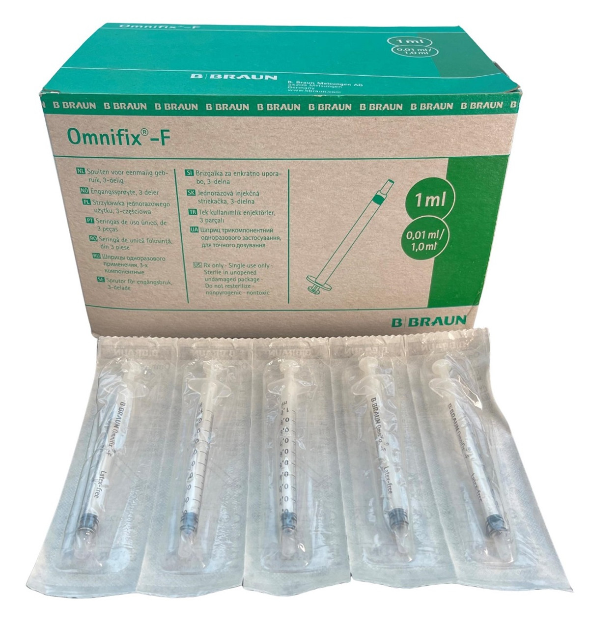 Omnifix F™ - Seringue 1ml Luer Lock - B.Braun