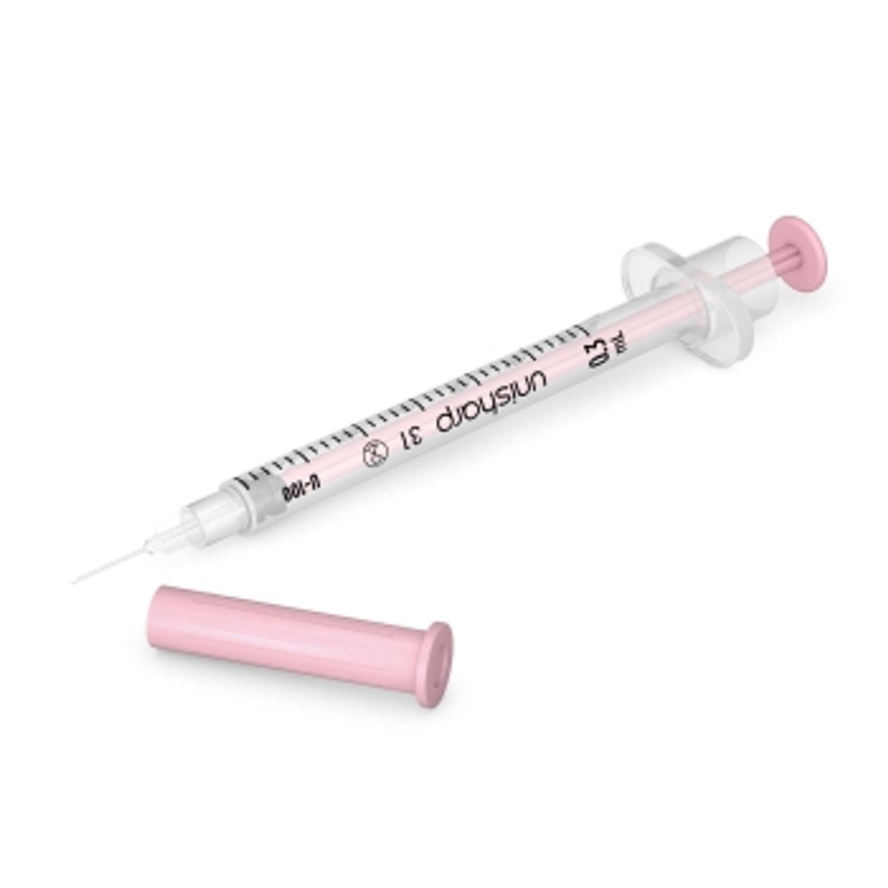 Terumo 1ml Insulin Syringe & Needle 26G x 13mm x 100 – Medisave UK