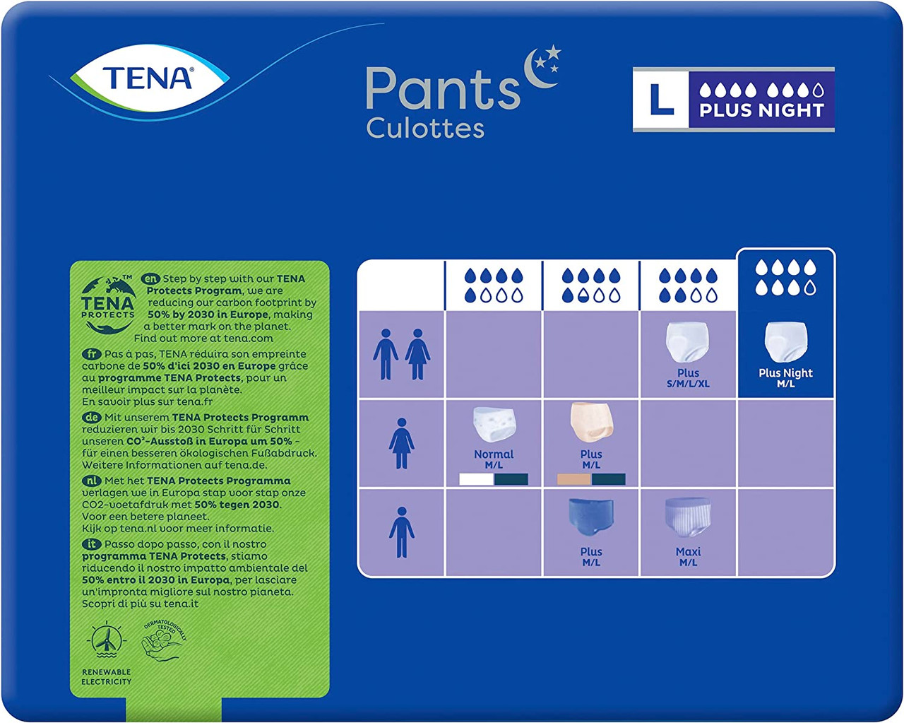 TENA Plus Pants - Heavy Incontinence Underwear - Unisex - Medium (Pack of 9  Pants) : Amazon.com.au: Health, Household & Personal Care