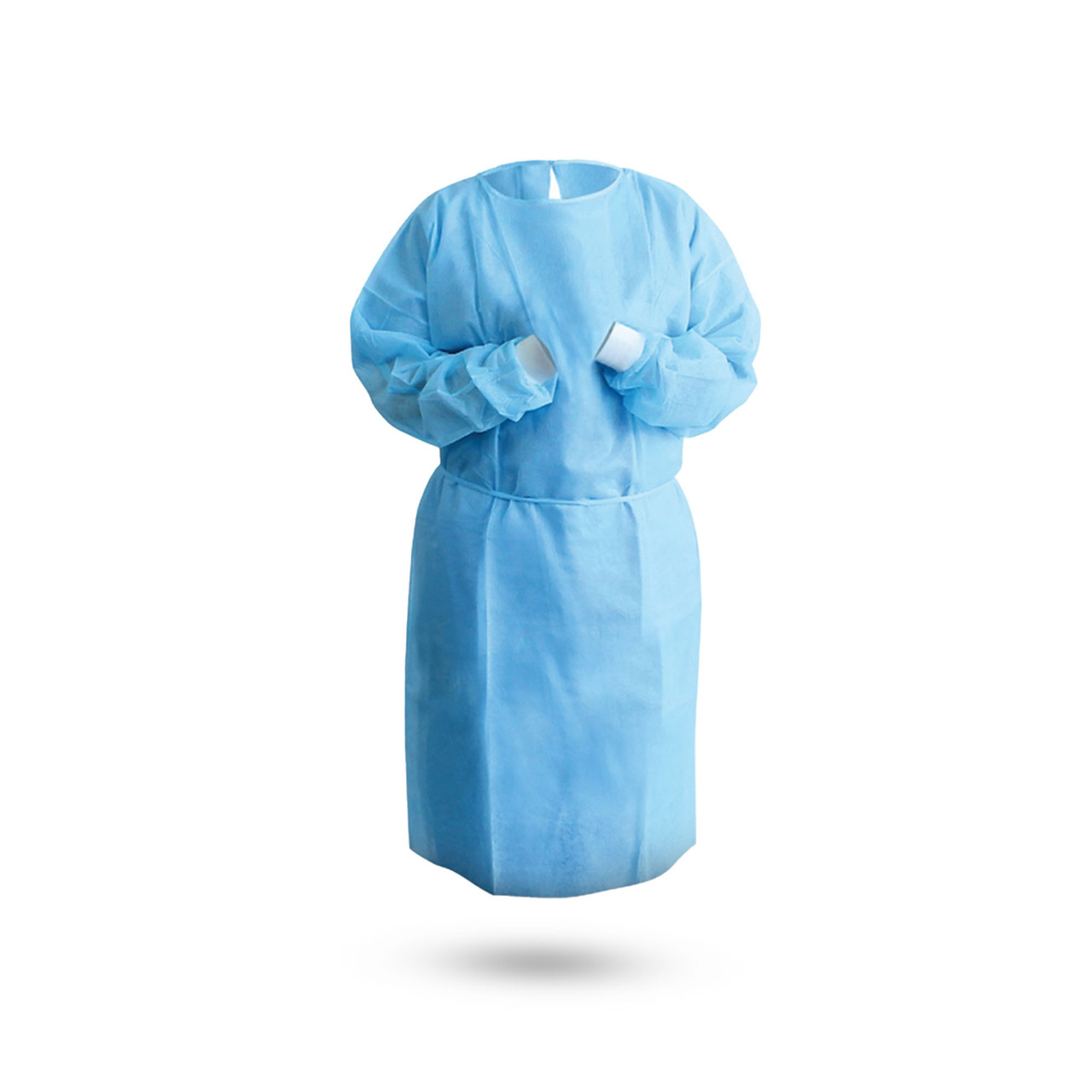 Laboratory Protection Isolation Gown Blue Nonwoven Fabric 45GSM Waterproof  Isolation Gown - China SMS Fabric 3ply Blue Gowns, Safety Protective Isolation  Gown | Made-in-China.com