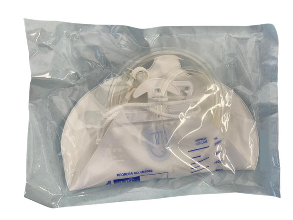 4 Sure Drain Bag Closed System Urinary Drainag 2000ml Sterile 120cm Tube UB5500 _ 20pcs 