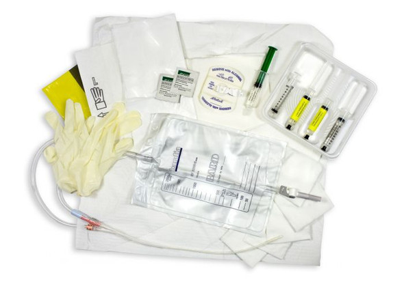 Bard Lubri Sil Catheterisation Kit Inc 2000Ml Drain Bag 14Fg