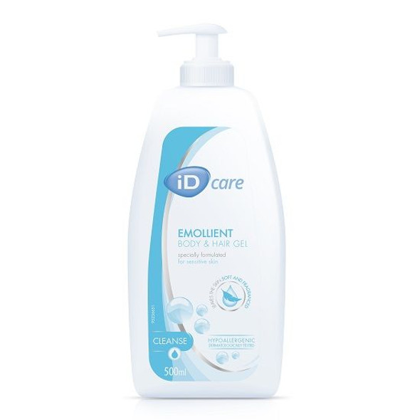 ID Care Emollient Body & Hair Gel 500Ml 859986021 Box