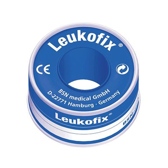 Leukofix Film Tape 5Cmx5Mtr Water Repellant Porous 02124-00 _ 6Pcs