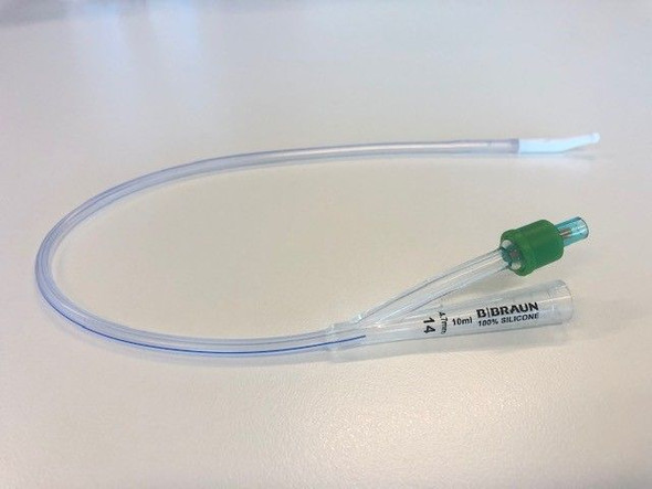 Urimed Catheter Foley Nelaton Catheter 2-Way, 10ml All Silicone 40cm - All Sizes