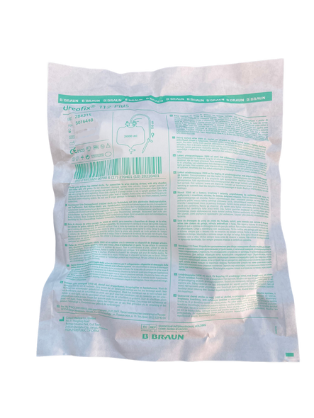 B. Braun Ureofix 112 Plus 2000ml 110cm Urine Drainage Bag