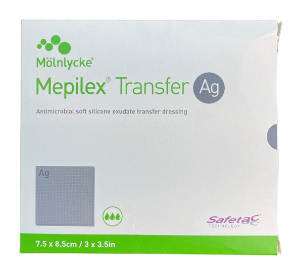 Molnlycke Mepilex Transfer Ag Dressing All Sizes