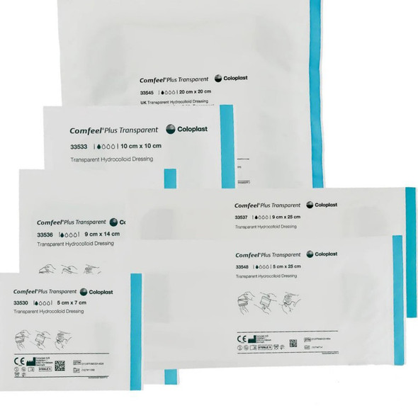 Coloplast Comfeel Plus Transparent Dressing All Sizes