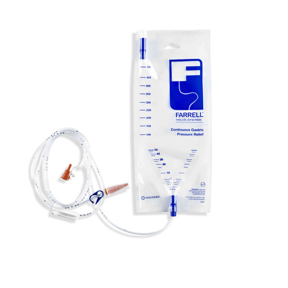 Avanos Farrell Valve Closed Enteral Decompression System With ENFIT Connector