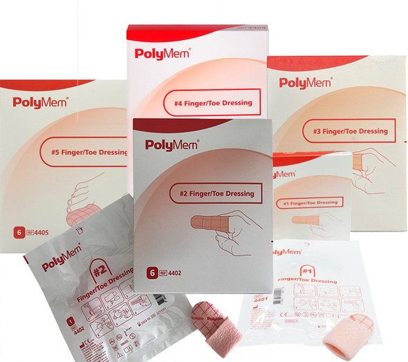 Polymem Finger Toe Dressing All Sizes