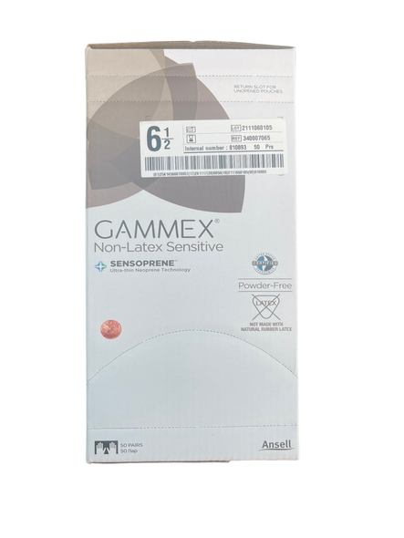 Gammex Sterile Non Latex Sensitive Powder Free Gloves All Sizes