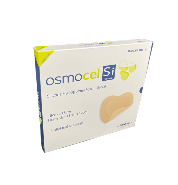 Sentry Osmocel Si Silicone Hydroporous Foam Sacral Bordered All Sizes