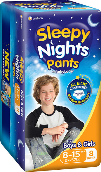 Babylove Sleepy Night Pants Convenience 8 15 Years 27 57