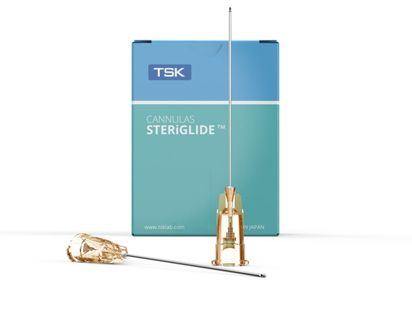 TSK Steriglide Premium Aesthetic Dermal Filling Cannulas - Box of 20 - All Sizes