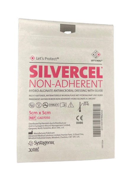 Silvercel Hydro-Alginate Dressing 5cm x 5cm _ Each