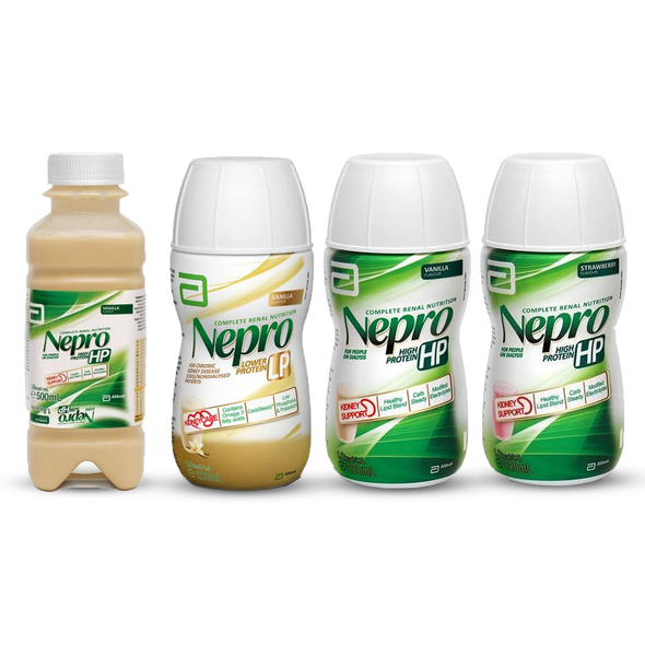Nepro HP, LP, 220mL, 500mL, Vanilla, Strawberry (ABT_Nepro)