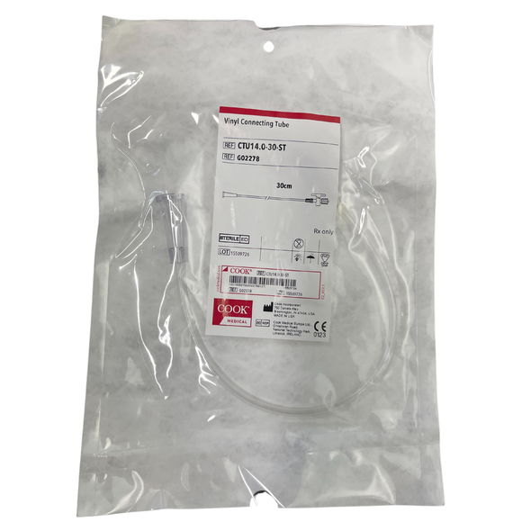 Cook Medical Drainage Connection Tube (CTU14.0-30-ST) - Case of 1