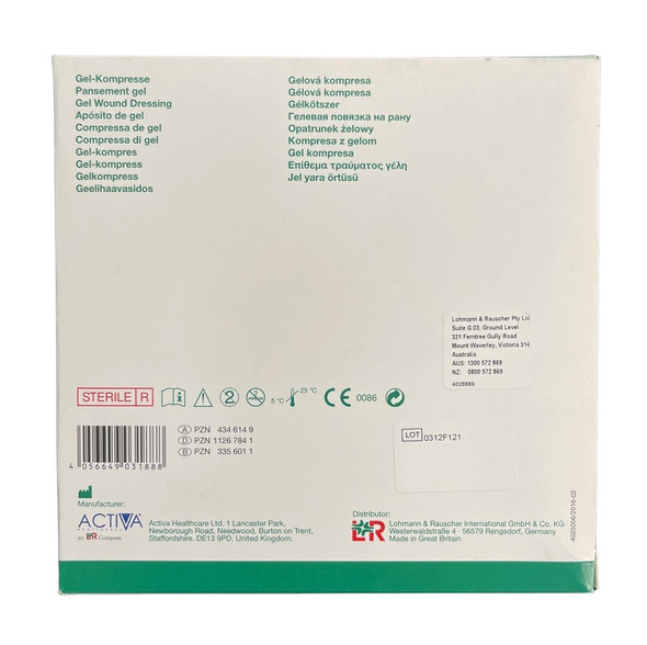 Pansement hydrocolloide Suprasorb H standard 10*10cm LR - SEMIOMED