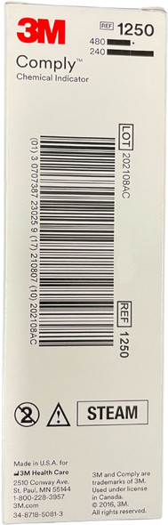 3M Comply Indicator Strip 1250 240 per Pack