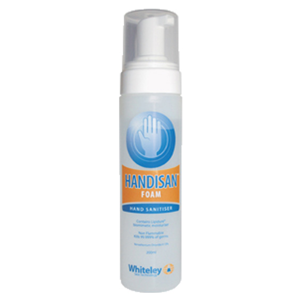 Handisan Sanitising Foam Hand Sanitiser 200ml 80072 Each