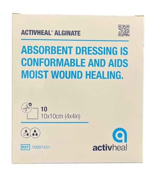 Activheal Alginate 10 X 10cm 10pcs/Box