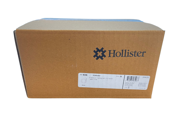 Hollister Extended Wear Sterile Extension Tubing 42Cm Sterile 9346 10pcs