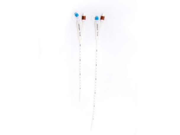 Supracath Catheter 18G Male 10Cc Foley 2-Way Open Ended Silicone 40Cm 1032-18 _ 10pcs