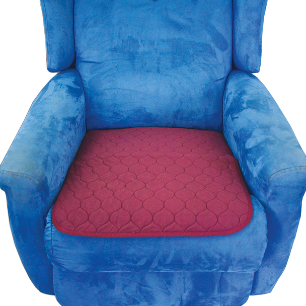 Smart Barrier Chair Pad with waterproof backing. 1 Litre Absorbency