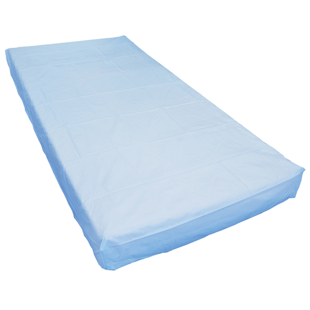 Fully Enclosed PVC Mattress Cover with zipped closure. Queen Bed