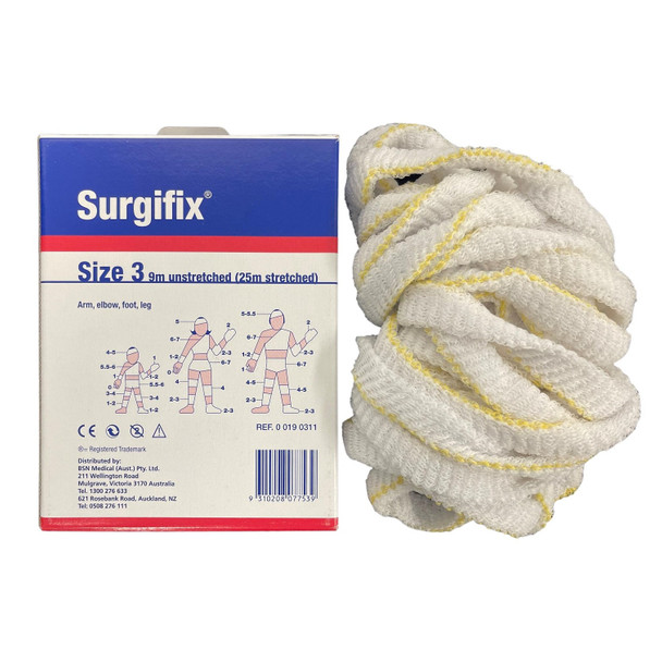 BSN Surgifix Tubular Elastic Net Bandage Unstretched - All Sizes