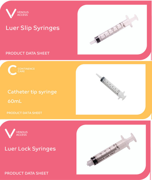 Mdevices Syringe Luer Slip/ Luer Lock/ Low Dead Space/ Manua