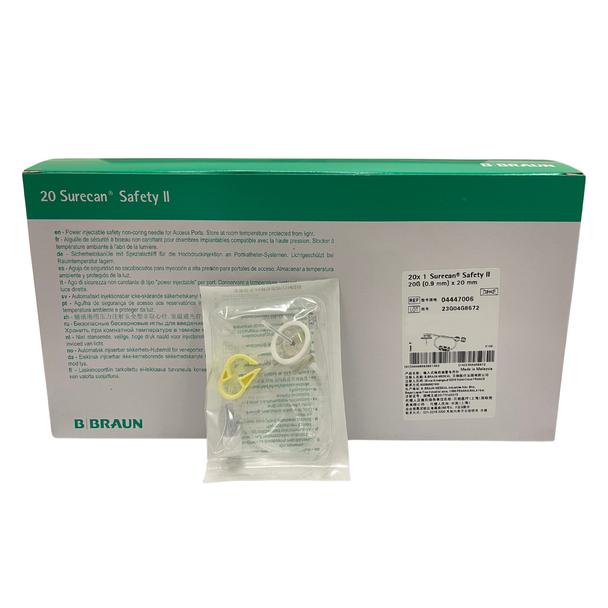 Surecan Safety II without "Y" 20G x 20mm 04447006