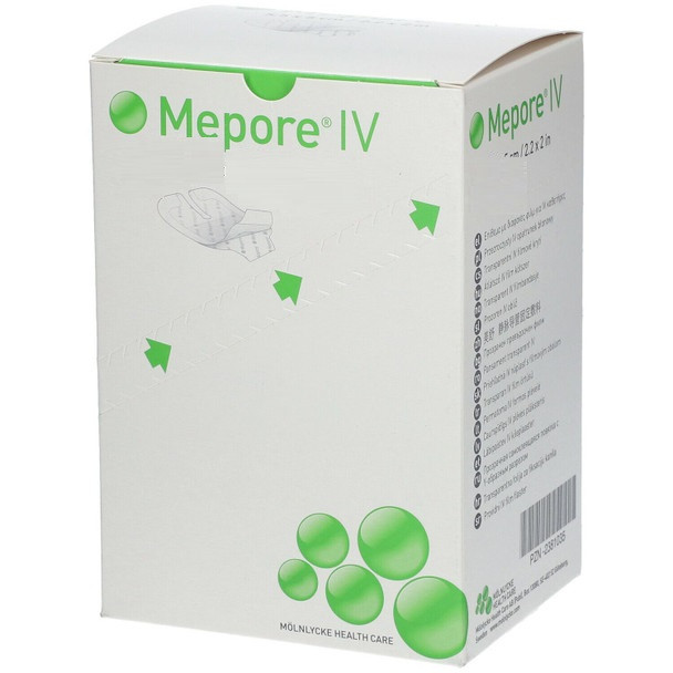 Molnlycke Mepore IV Transparent Dressing, Fixation - All Sizes