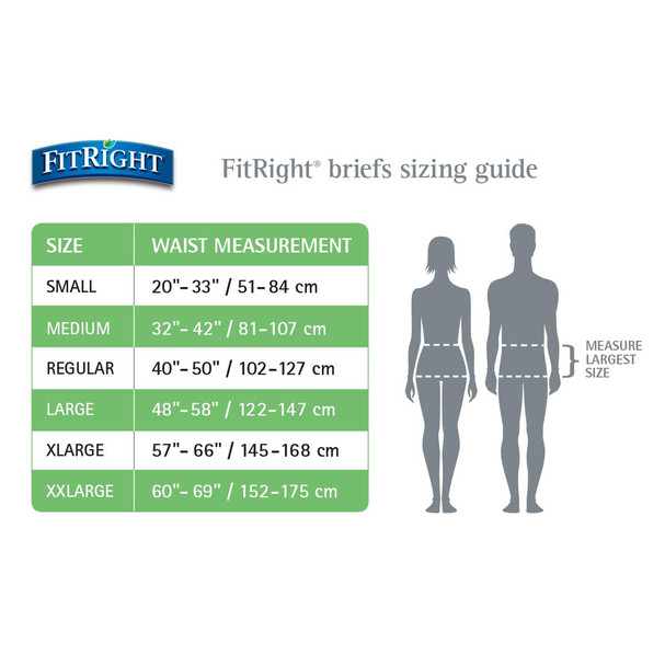 FitRight Restore Super Incontinence Briefs with Remedy Phytoplex All Sizes