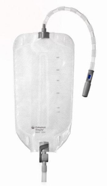 Coloplast Simpla Profile Long Tube Leg Bag 25cm Sterile All Sizes