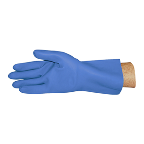 Lincon Silverlined Natural Rubber Gloves with Silver Lining Biodegradable Medium