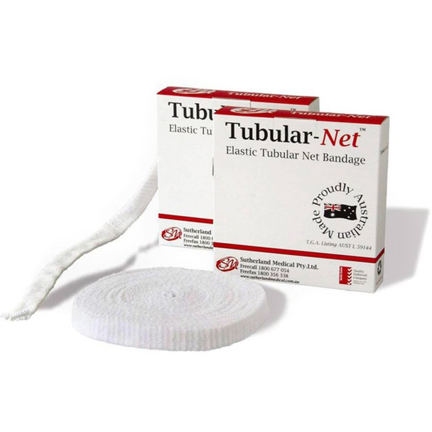 Tubular Net Streched Elastic Bandage Latex Free Roll of 25m