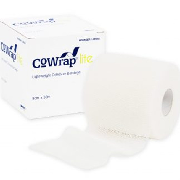 Sentry CoWrap Lite Lightweight Cohesive Bandage 8cm x 20m Box