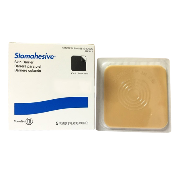Convatec Stomahesive Wafer Skin Barrier 10 x 10cm - All Packaging