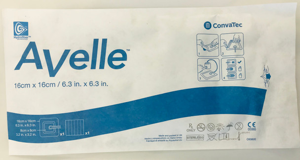 ConvaTec Avelle Negative Pressure Wound Therapy Dressing 16 x 16cm absorption area 8 x 8cm - 421552