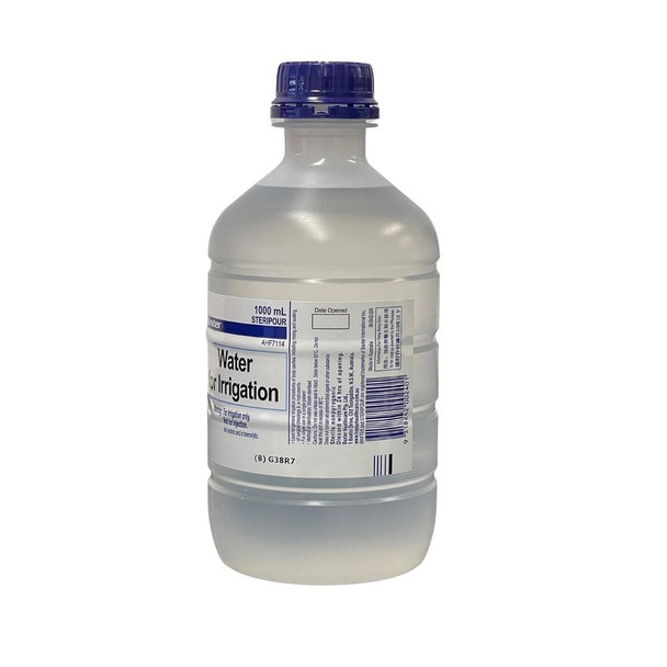 Baxter Water for Irrigation 1 Litre Bottle AHF7114 
