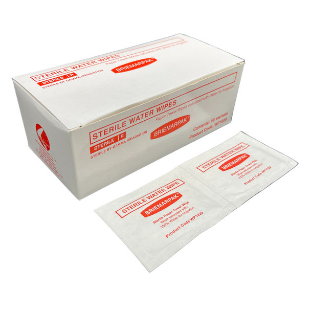 Water Wipes Sterile WP1020 50/Box