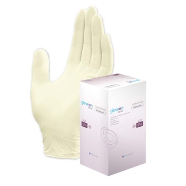 Victor Sterile Polyisoprene Surgical Gloves Powder Free - Box of 50