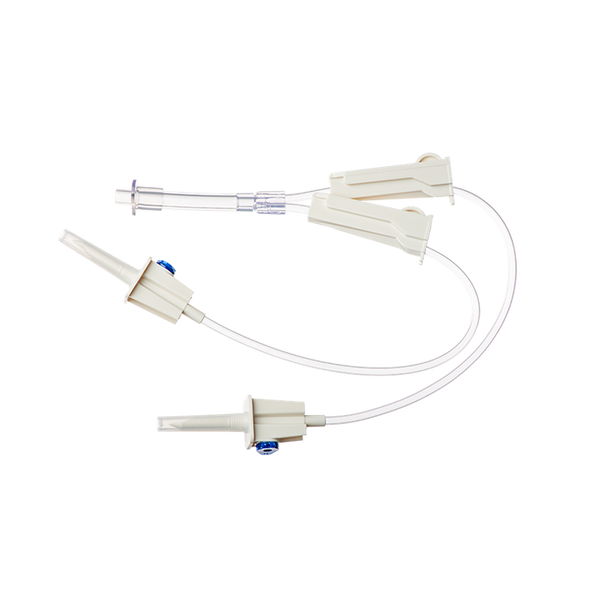 Mdevices Transfusion Set - Vented Double Spike Adaptor 30cm - Box of 50