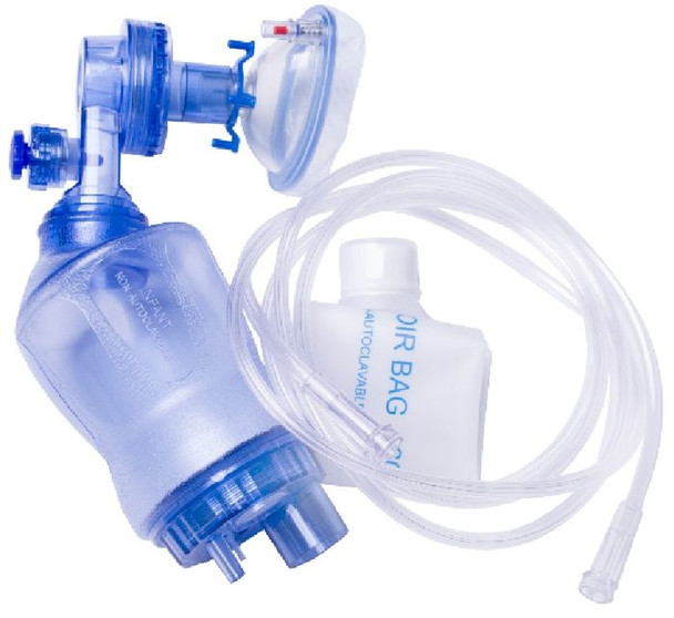 Mdevices Infant Manual Resuscitator with oxygen tubing, bag, mask #1 - Box of 6